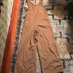 “Suede” coveralls